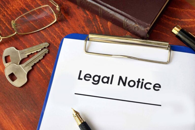 LEGAL NOTICE FORMAT FOR CHEQUE BOUNCING