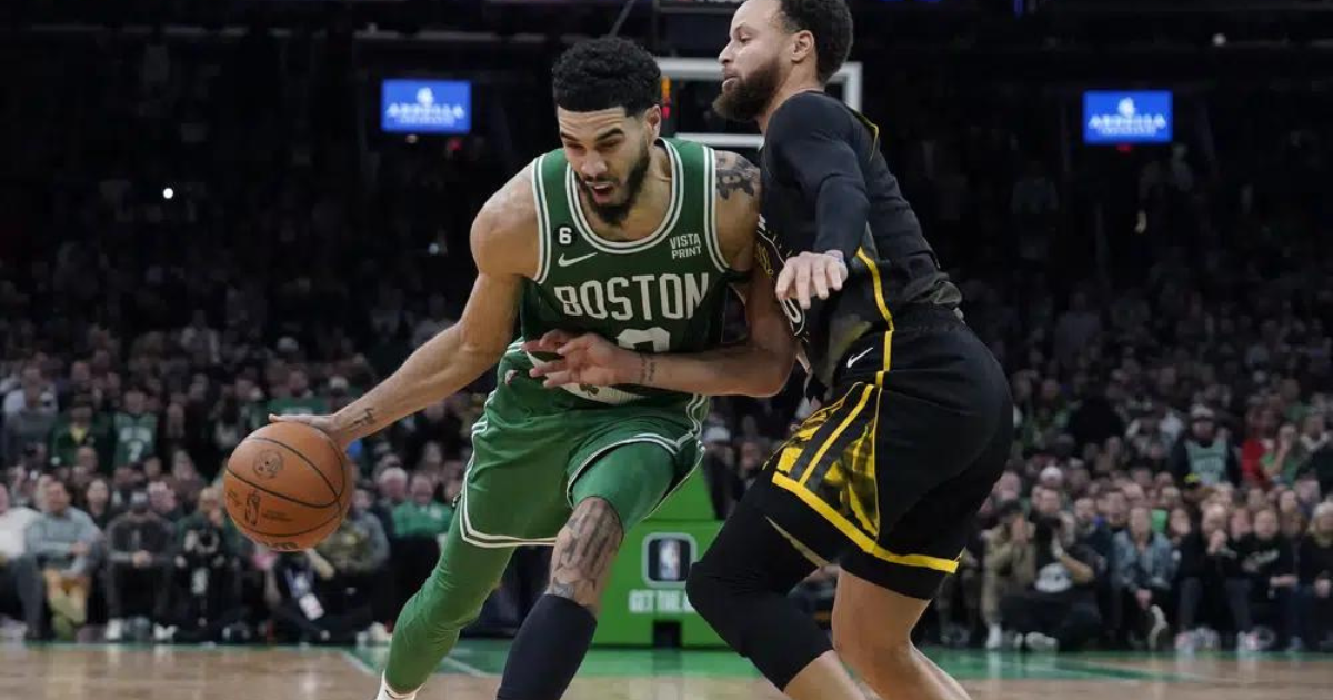 NBA Finals rematch: Celtics defeat Warriors 121-118 in overtime